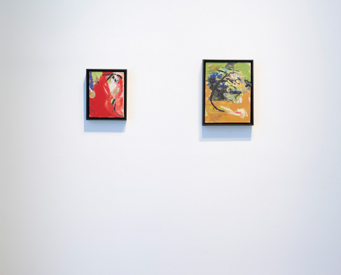 Installation View no. 7, Photo: Roz Akin, Courtesy Berry Campbell, New York Libbie Mark Abstract Expressionist Berry Campell Installation