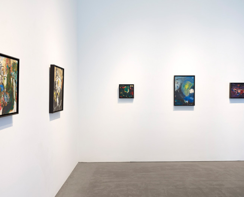 Installation View no. 11, Photo: Roz Akin, Courtesy Berry Campbell, New York Libbie Mark Abstract Expressionist Berry Campell Installation
