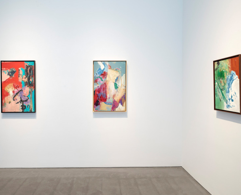 Installation View no. 3, Photo: Roz Akin, Courtesy Berry Campbell, New York Libbie Mark Abstract Expressionist Berry Campell Installation